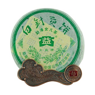大益 2006年白针贡饼 普洱茶生茶(大益)