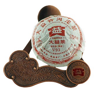 大益 2010年v93熟沱 普洱茶熟茶(大益)