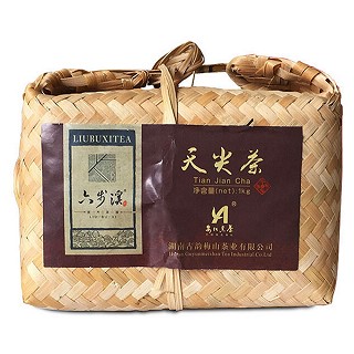 六步溪 16年天尖茶 安化黑茶(竹篓装)