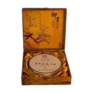 六步溪 千两茶饼 安化黑茶(古韵梅山)