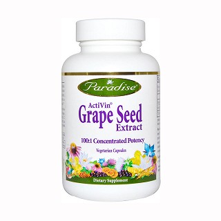 paradise herbs 葡萄籽提取物素食胶囊(150粒)