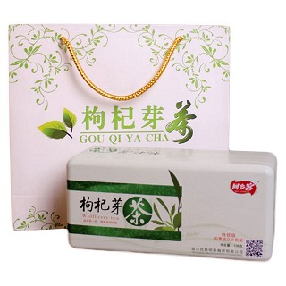 回乡客 精选枸杞芽茶 礼盒包装(丝路明珠)