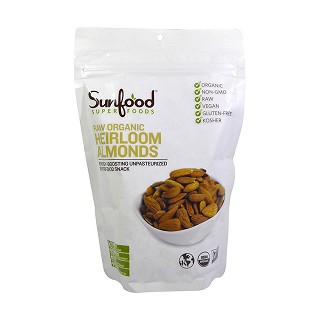 sunfood heirloom almonds(sunfood)