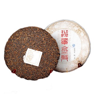 沁爱 班章金芽古树 普洱熟茶(2014年)