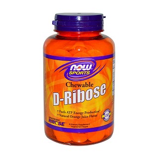 now foods 天然橙汁味d核糖咀嚼片(now)