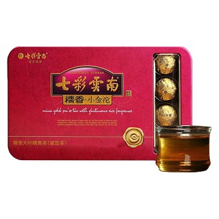 七彩云南 紧压茶 糯香普洱生茶(小金沱)