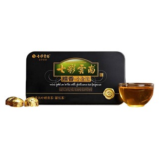 七彩云南 糯香普洱小金沱生茶(紧压茶)