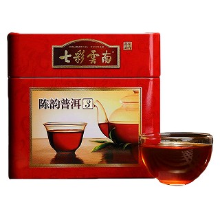 七彩云南 陈韵4年 普洱熟茶(昆明七彩庆沣祥)