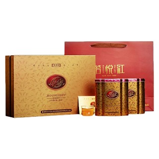 七彩云南 月光金枝滇红茶叶(礼盒装)
