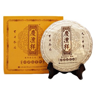 七彩云南 珍藏陈香饼 普洱熟茶(庆丰祥)