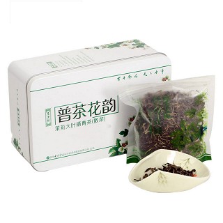 七彩云南 普茶花韵 茉莉味普洱生茶(昆明七彩庆沣祥)