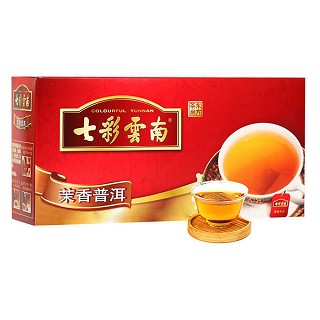 七彩云南 普洱茶 生茶 茉香袋泡茶(昆明七彩庆沣祥)