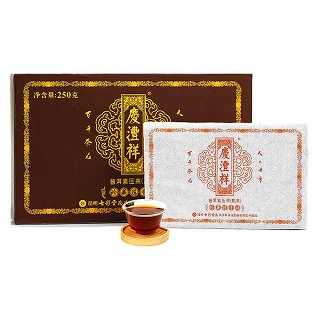 七彩云南 普洱茶 珍藏陈香熟茶砖(昆明七彩庆沣祥)