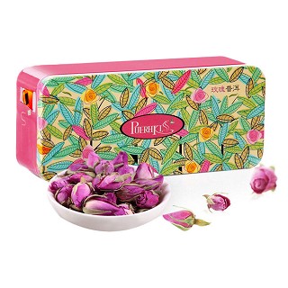 普克 花草茶叶 玫瑰普洱茶(普洱)