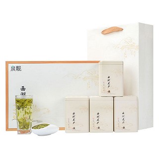 泉靓 2016新茶上市 西湖龙井(云 中秋送礼装)