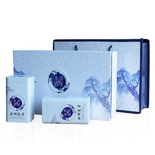 仁牌茶叶 雨前一级 西湖龙井(水木清华)