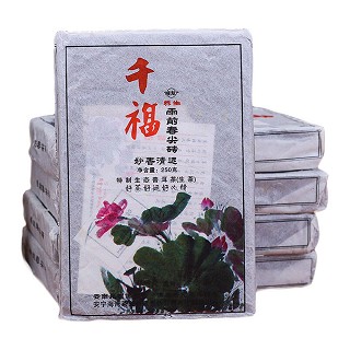 老同志 千福雨前春尖砖 普洱茶(海湾)