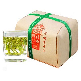 狮梅牌 贰号传统纸包 西湖龙井茶(五云山)