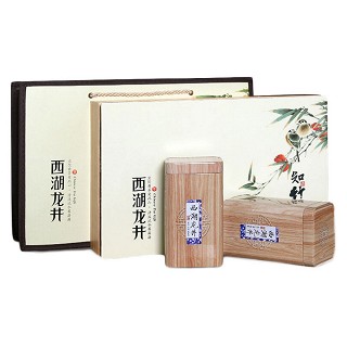 盛茗世家 高级绿茶 二级龙井茶叶(仙林)