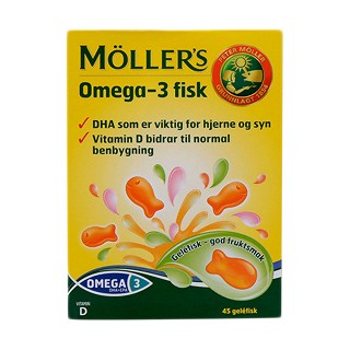 挪威 沐乐思mollers 挪威鳕鱼果冻鱼油(orkla)