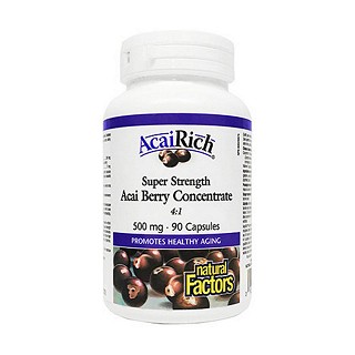 加拿大 natural factors巴西莓提取物胶囊(nutritional)