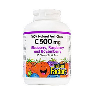加拿大 natural factors天然维生素c咀嚼片(nutritional)