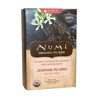numi tea 有机茉莉普洱茶包(numi)