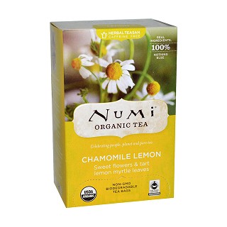 numi tea 有机洋甘菊柠檬茶包(numi)