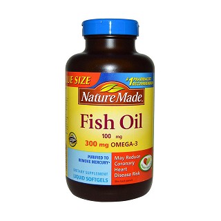 nature made 鱼油液体软胶囊(250粒)