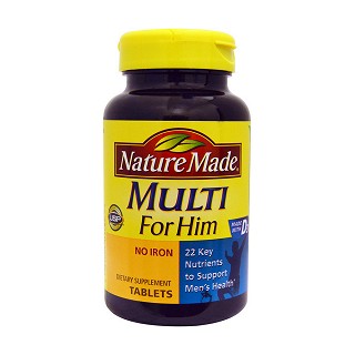 nature made 男士多种维生素片(nature)