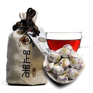 书剑 荷叶迷你小沱茶 普洱熟茶(书剑)
