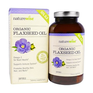 naturewise 有机亚麻籽油软胶囊(naturewise)