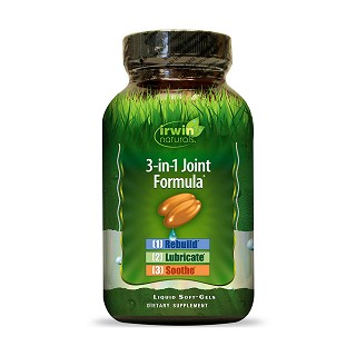 irwin naturals 3合1关节配方液体软胶囊(150粒)