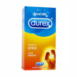 杜蕾斯天然乳胶避孕套激情装(赠)