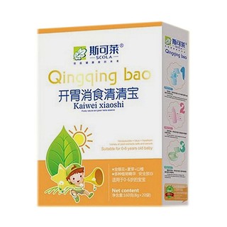 斯可莱 开胃消食清清宝(金伴)