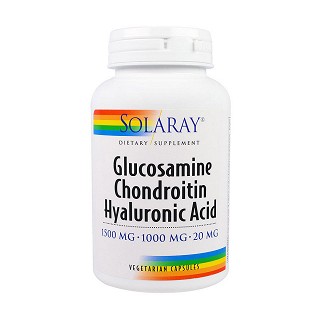 solaray 葡萄糖胺软骨素透明质酸胶囊(solaray)