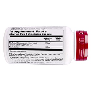 solaray 乳蓟提取物胶囊(solaray)