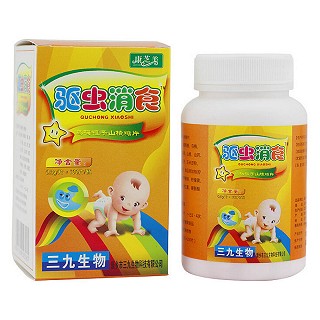 康芝美 驱虫消食 乌梅榧子山楂糖片(三九)