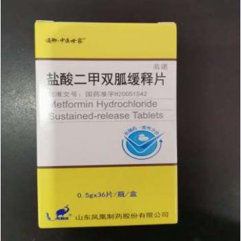 盐酸二甲双胍缓释片(凤凰)
