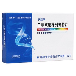 二甲双胍格列齐特片(齐致平)