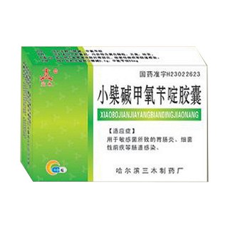 小檗碱甲氧苄啶胶囊(三)