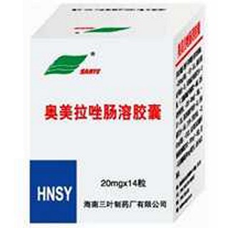 奥美拉唑肠溶胶囊(三叶制)