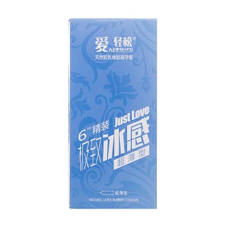 爱轻松冰感超薄型避孕套(玖玖加)