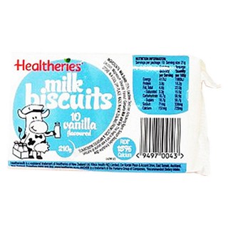 healtheries贺寿利牛奶饼干奶片香草味(贺寿利)