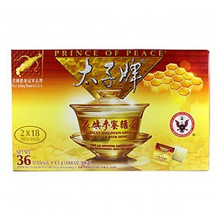 原枝花旗参蜜糖茶 36包                    (太子行)