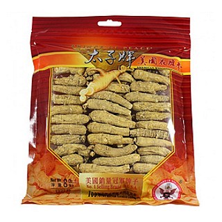 太子牌美国花旗参中短枝中号 8安士(太子行)