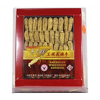 太子牌美国花旗参中短枝二号 4安士(太子行)