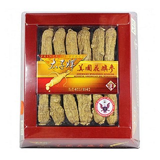 太子牌美国花旗参中短枝五号 4安士(太子行)