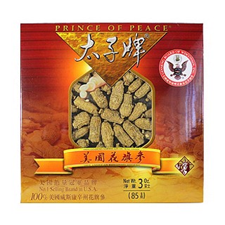 太子牌美国花旗参圆泡小号 3安士(太子行)