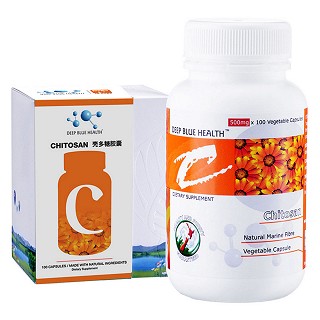 深蓝健康壳聚糖胶囊(深蓝)